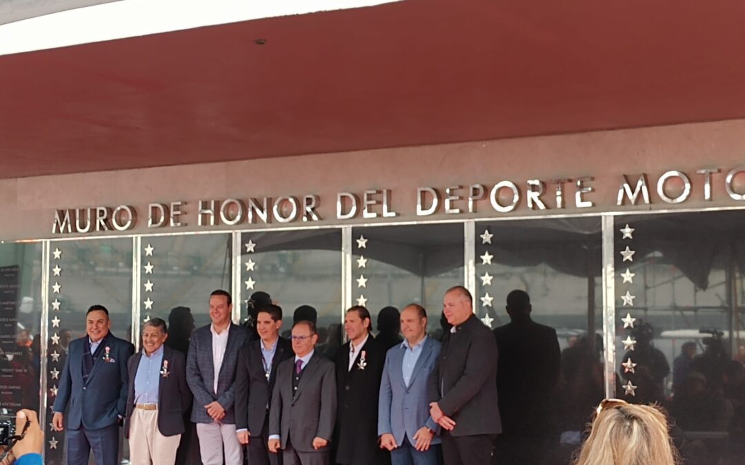 Tres leyendas ingresan al Muro de Honor del Deporte Motor en Mexico