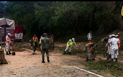 Ejército y Guardia Nacional aplican Plan DN-III-E y Plan GN-A por Otis en Guerrero