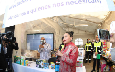 Senado envía primer cargamento de víveres para afectados en Guerrero: Ana Lilia Rivera