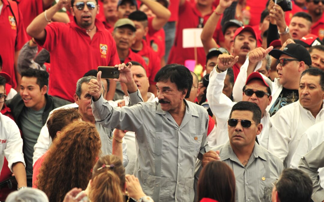 En el 116 aniversario del Ferrocarrilero, miles cerrarán filas con Víctor Flores