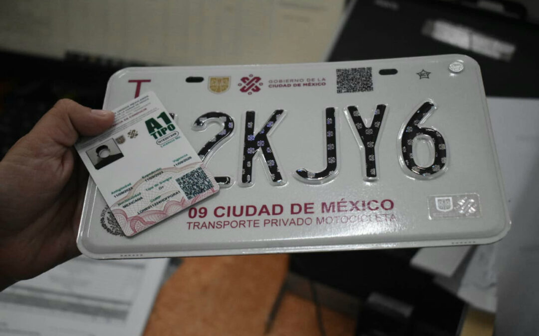 Aumenta solicitud de placas y licencias para motociclistas en CDMX