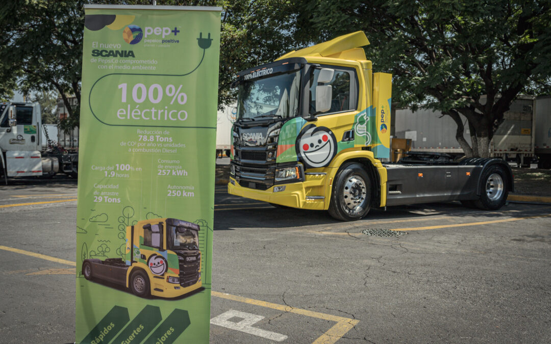 Llega primer tractocamión eléctrico a flota vehicular de PepsiCo México