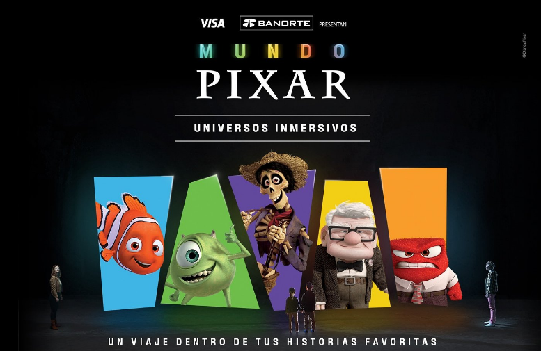 Mundo Pixar llegará por primera vez a México