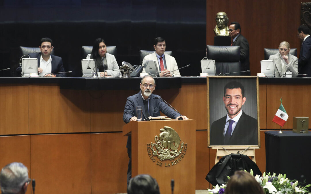 Realiza Senado homenaje póstumo en memoria del senador Juan Pablo Adam