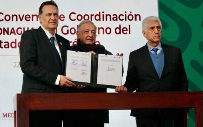 Gobiernos y Querétaro firman convenio para abasto de agua potable