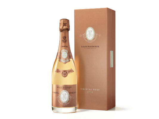 Brinda con champagne Louis Roederer Rosé este 14 de febrero