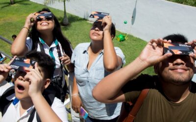 Emiten recomendaciones para apreciar el eclipse de sol del 8 de abril
