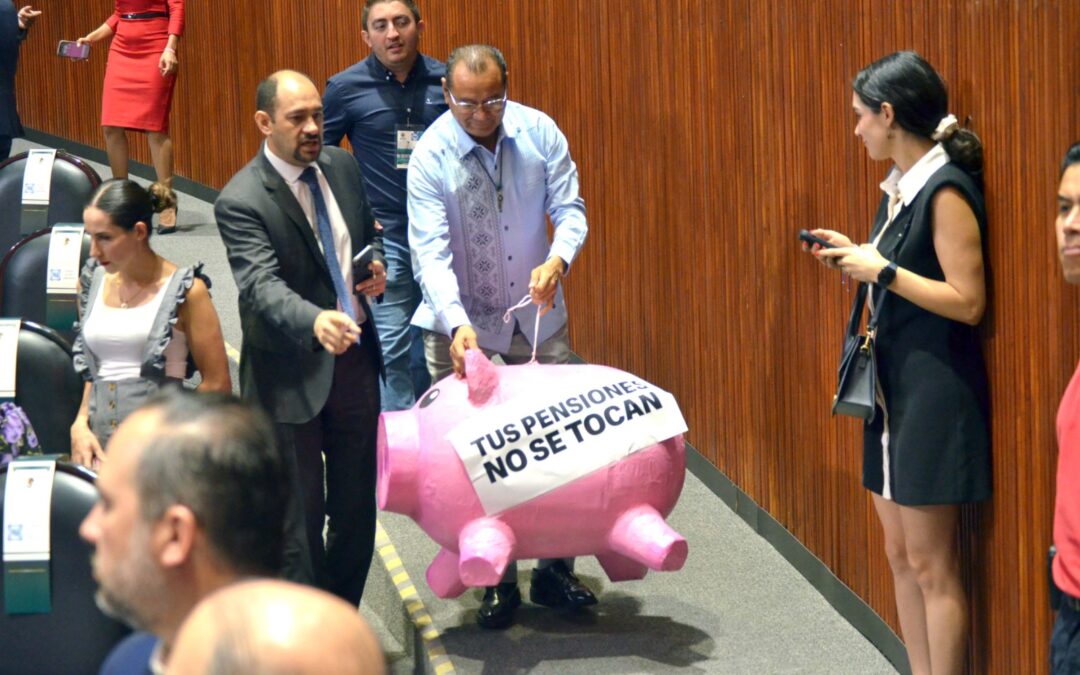 Evidencia oposición «chicanada» de Morena y regresan a comisiones dictamen «pirata» de pensiones