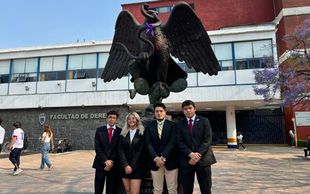 Estudiantes de Derecho de UNAM buscan apoyo para concurso en La Haya.