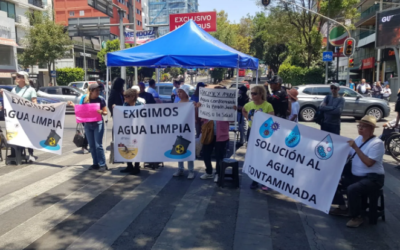 Presentan denuncia en FGJCDMX por agua contaminada en alcaldía Benito Juárez