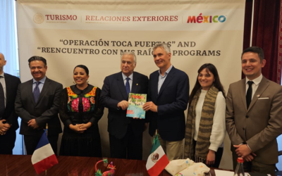 Conectividad aérea para potenciar arribo de turistas de Francia a México