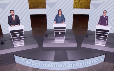 Récord histórico de audiencia en tercer debate presidencial